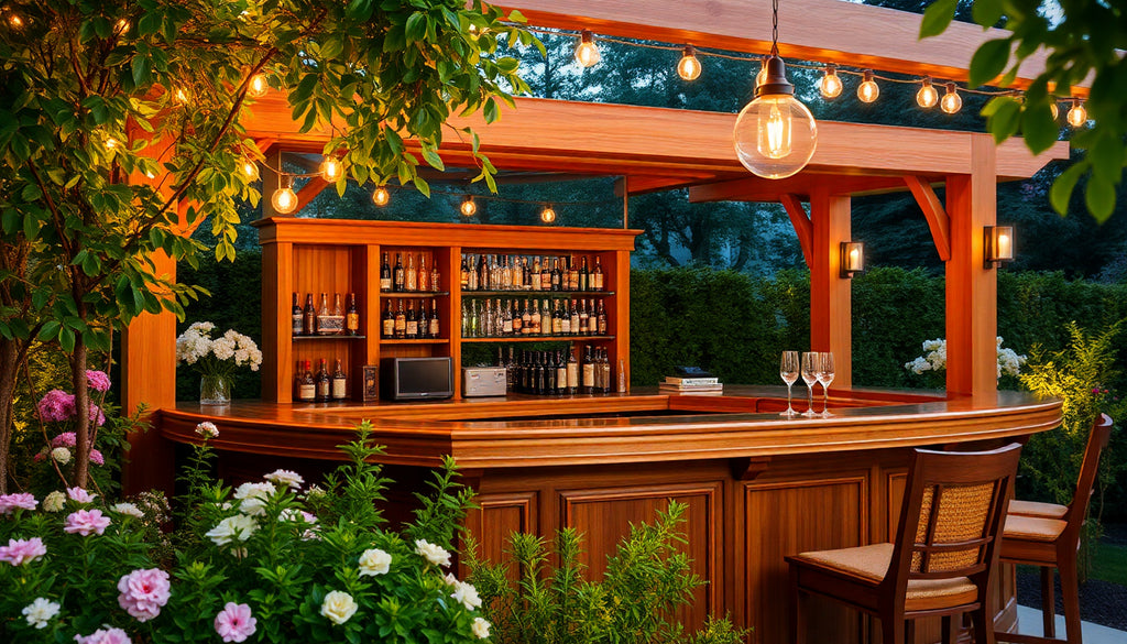 Elevate Your Outdoor Oasis: A Guide to Choosing the Perfect Wooden Bar for Your Garden
