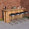 Large Wooden Interlock Bar