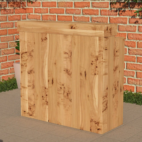 Rustic Wooden Serving Bar Bars For You