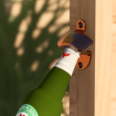 Wall Mounted Bottle Opener