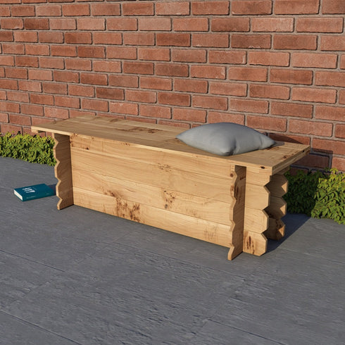 Wooden Interlock Bench