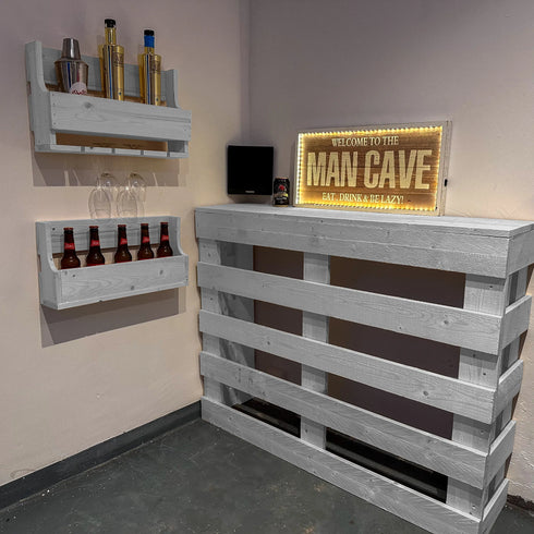Rustic Wooden Pallet Style Bar Bars For You