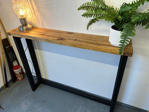Industrial Style Console Table, Breakfast Bar