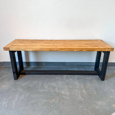 Industrial Style Wooden Bench Bars For You