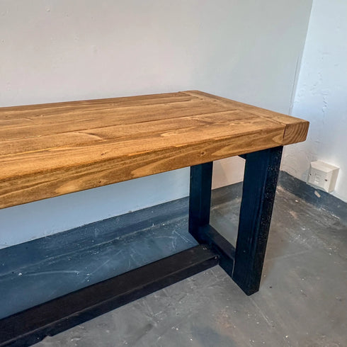 Industrial Style Wooden Bench Bars For You
